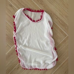 Toddler girl swim coverup